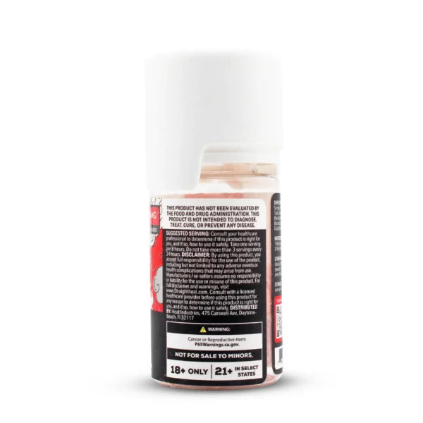 Straight Heat Pseudo Inferno Blend 7-Hydroxy Chewable Tablets 25 mg 15 Count Back