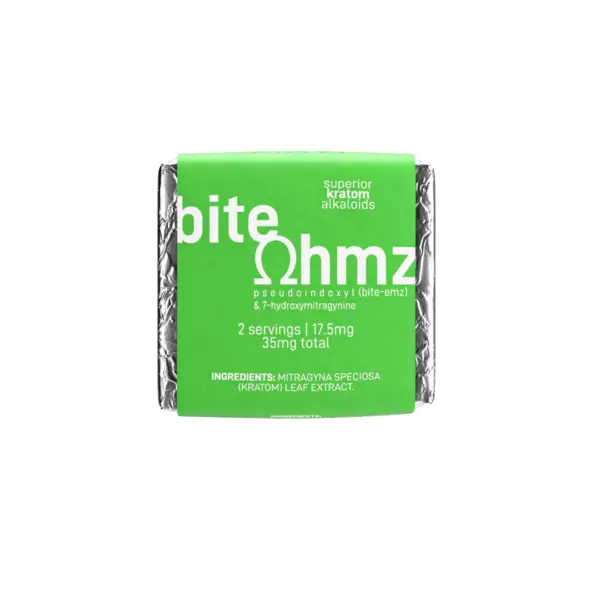 Bite Ohmz 7-OH + Pseudo Infused Chocolate Squares 35 mg