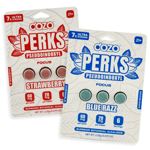 dozo Perks Pseudo Focus Chewable Tablets 20 mg