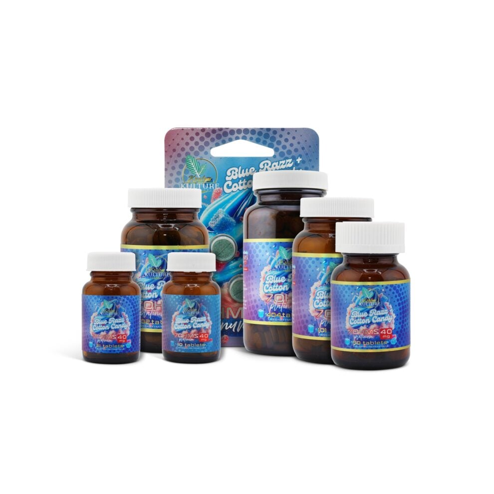 7ohms Buy Kratom Kulture 7OHMS Platinum Chewable Tablets Blue Razz + Cotton ...
