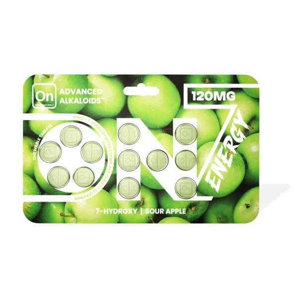 On7 7-Hydroxy Energy Chewable Tablets 10 mg