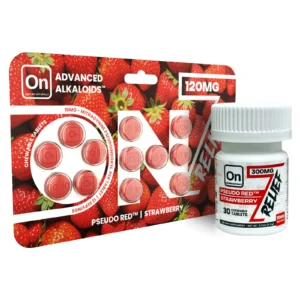 On7 Relief Pseudo Red Kratom Leaf Extract Chewable Tablets 10 mg