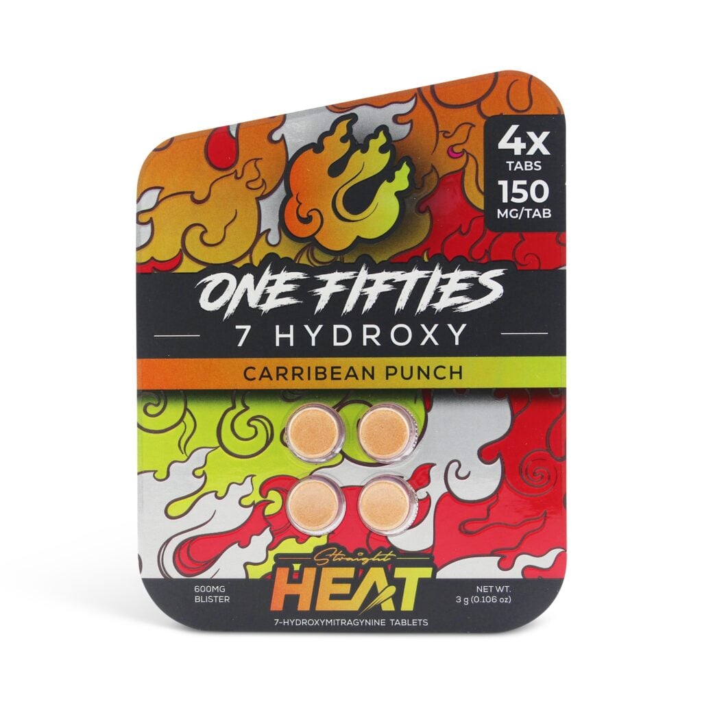 Buy Straight Heat One Fifties 7-Hydroxy Chewable Tablets Carribean