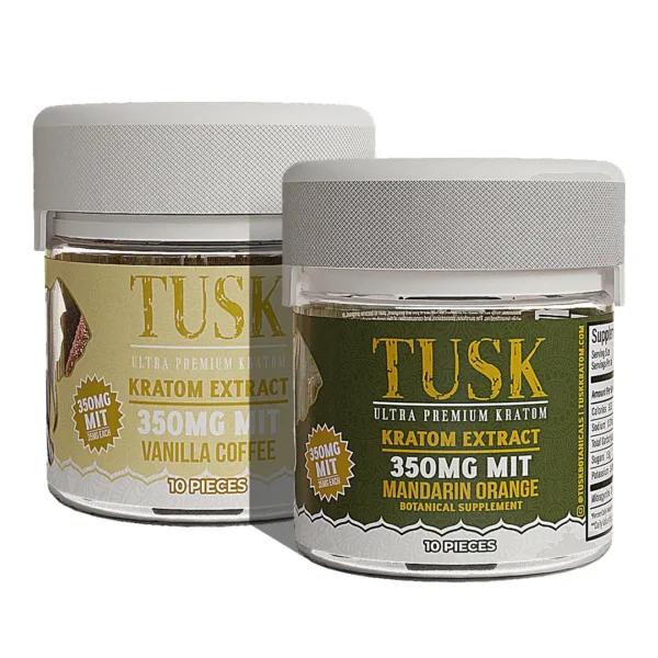 Tusk Ultra Premium Kratom Extract Gummies | Mandarin Orange