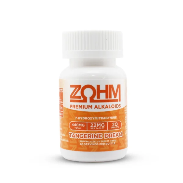 ZOHM 7-Hydroxy Chewable Tablets 22 mg 20 Count Front