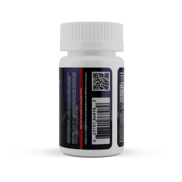 MIRX7 7-Hydroxy Extract Chewable Tablets 30 mg 10 Count Blueberry Back