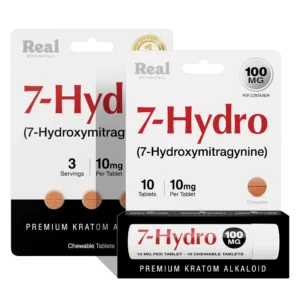 Real Botanicals 7-Hydro Chewable Tablets 10 mg
