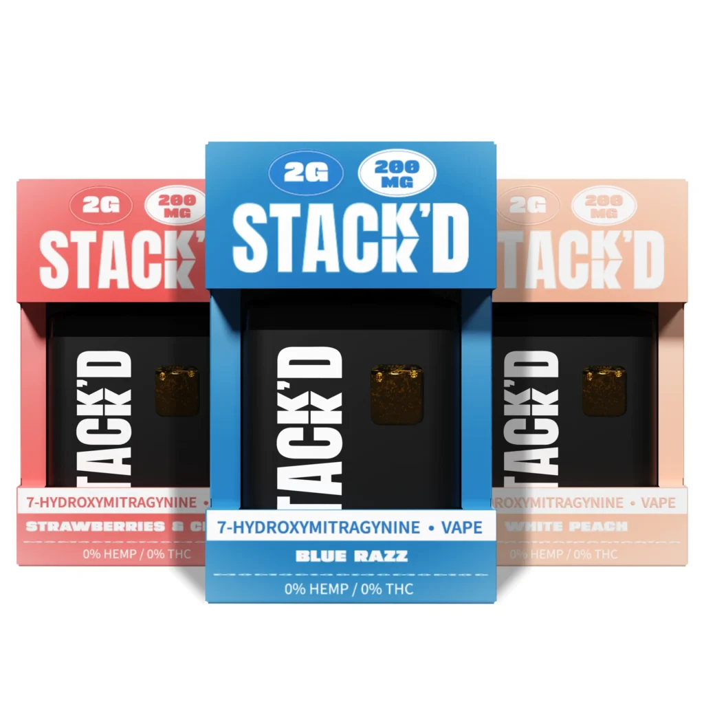 Stack-d 7-Hydroxymitragynine Disposable Vape Pen 2g