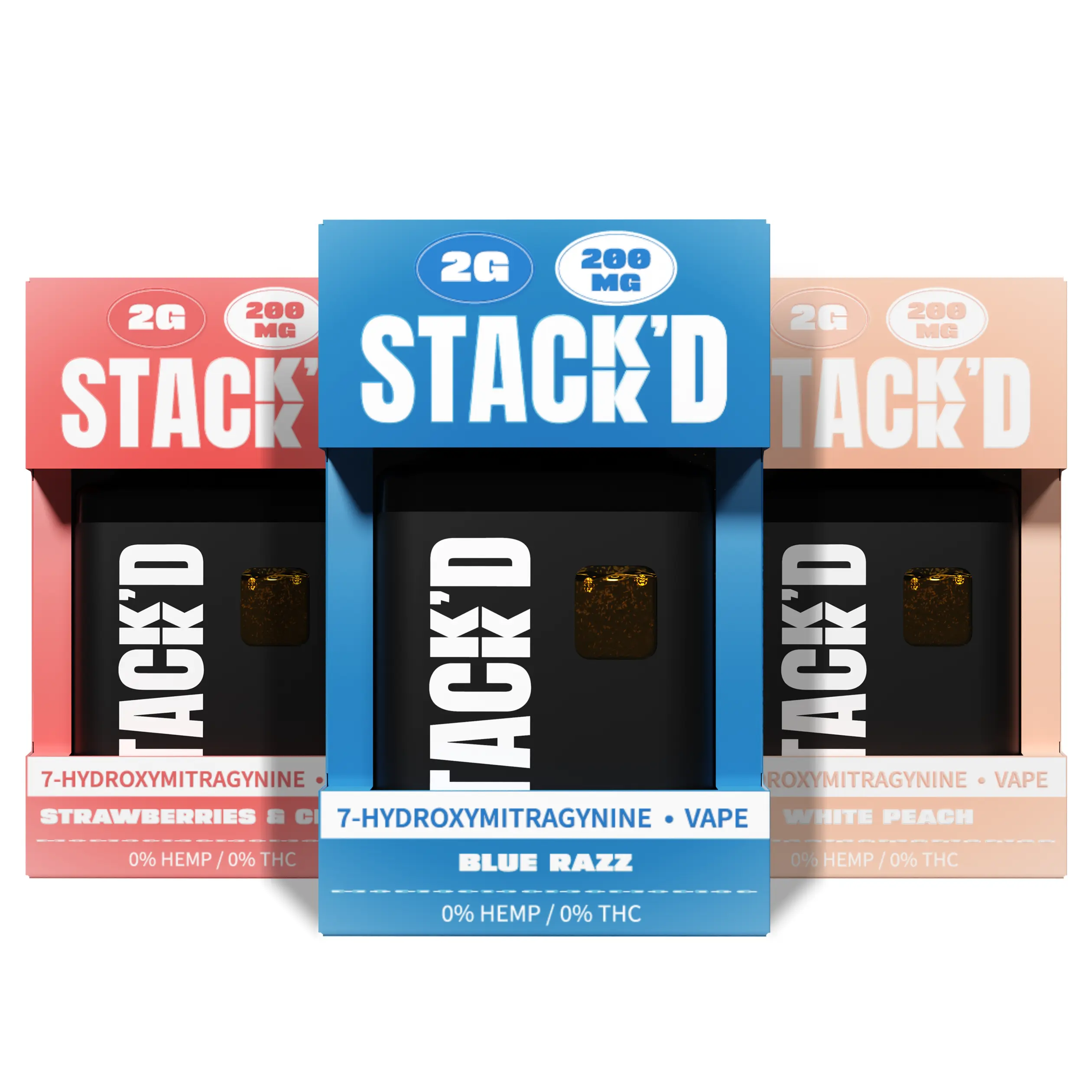 Stack-d 7-Hydroxymitragynine Disposable Vape Pen 2g