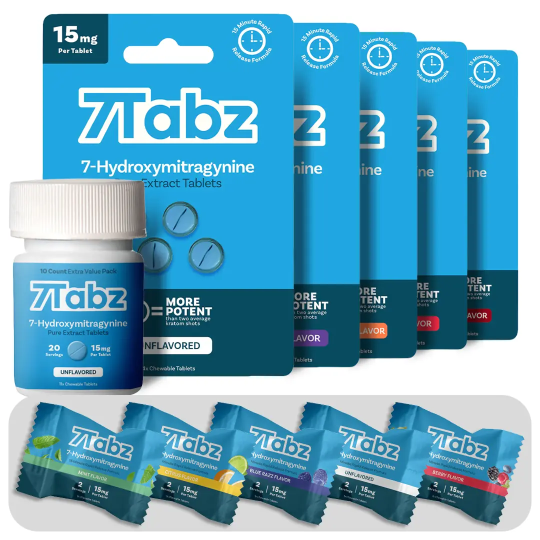 7Tabz 7-Hydroxy Pure Extract 15 mg