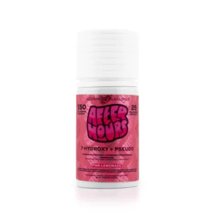 After Hours 7-Hydroxy and Pseudo Kratom Leaf Extract Chewable Tablets 25 mg 10 Count Pink Lemonade
