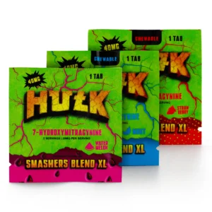 Hu7k Hulk 7-Hydroxy Smashers Blend XL Chewable Tablets 40 mg