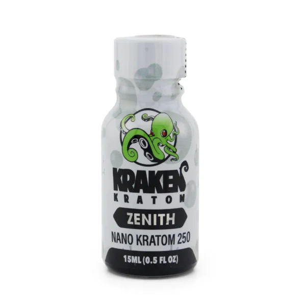 Kraken Kratom Zenith Nano 250 Liquid Extract Shot