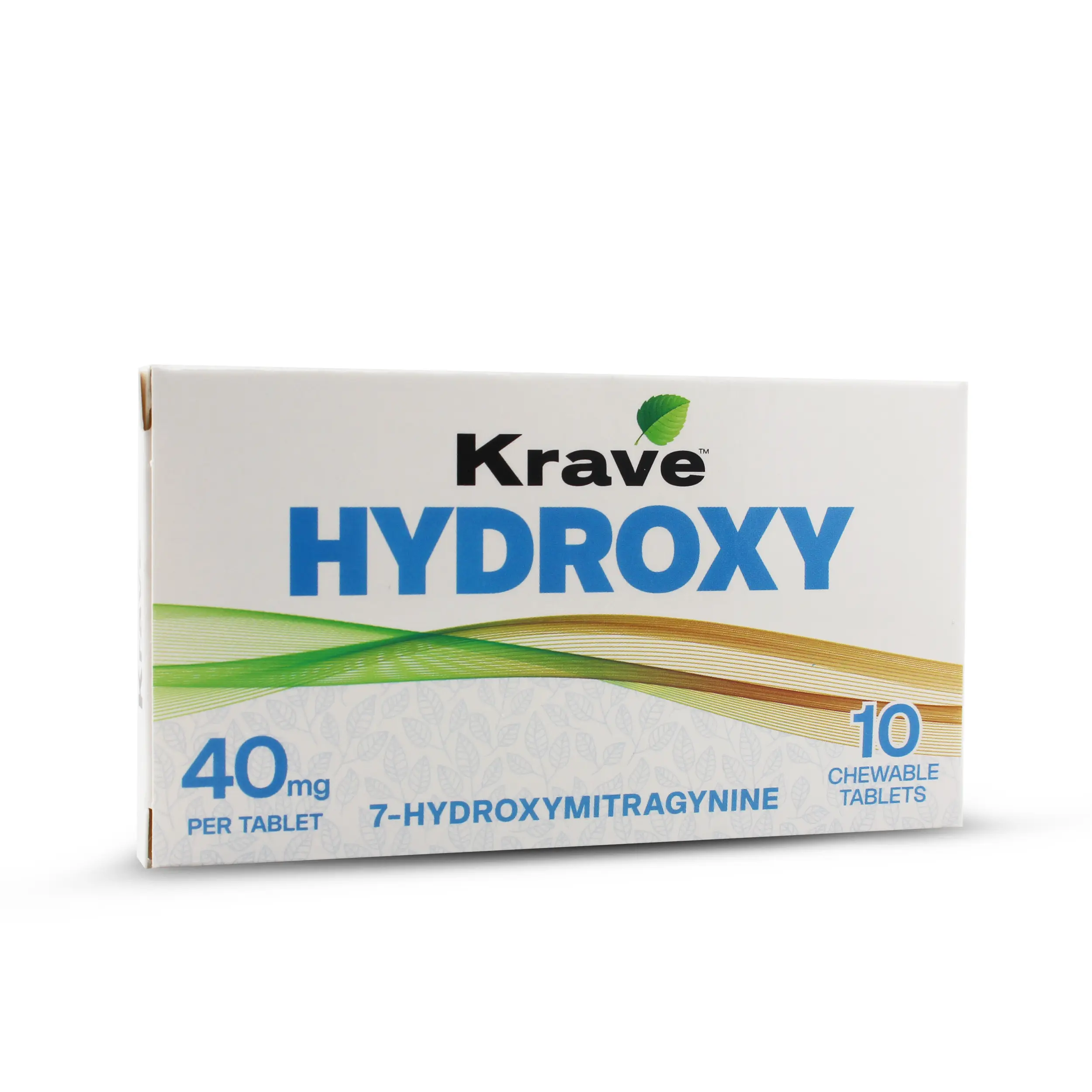 Krave Hydroxy 7 Hydroxymitragynine Chewable Tablets 40 Mg Front