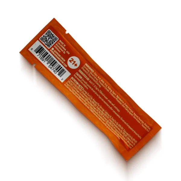 Kream 7-OH Quick Kick Kratom Leaf Extract Drink Mix 20 mg Orange Back