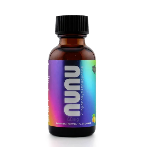 NUNU 7-hydroxymitragynine Infused Shot 30 ml 60 mg