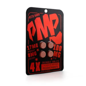 PMP 7-Hydroxy Pseudo Kratom Leaf Extract Chewable Tablets 25 mg 4 Count Original