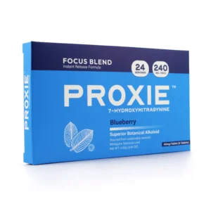 Proxie 7-Hydroxy Focus Blend Tablets 40 mg 6 Count Blueberry
