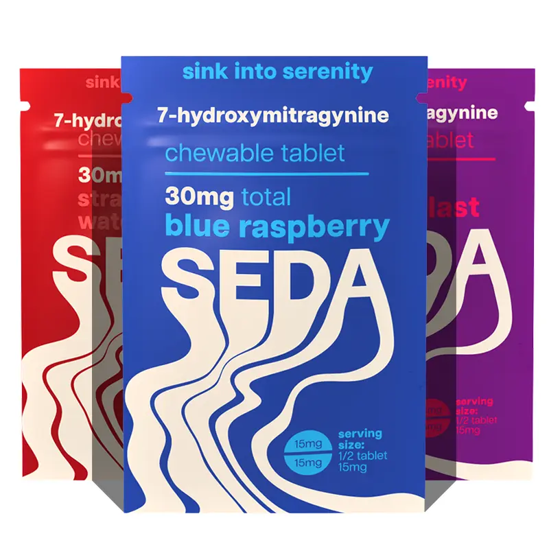 Seda 7-Hydroxy Kratom Extract Chewable Tablets 30 mg