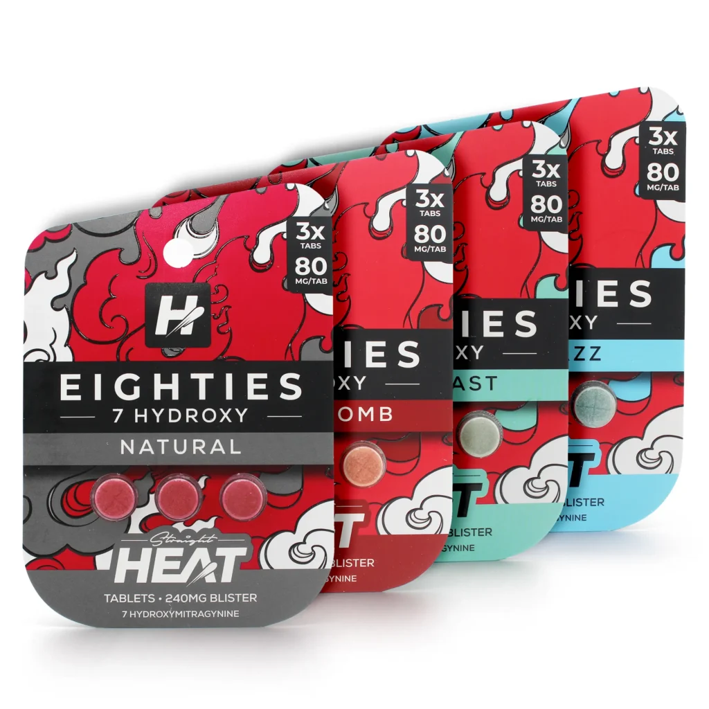 Straight Heat 7-Hydroxy Chewable Tablets 80 mg