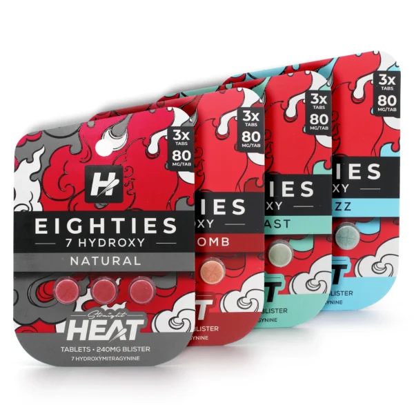 Straight Heat 7-Hydroxy Chewable Tablets 80 mg