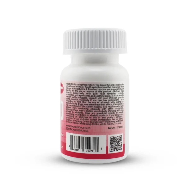 Super Stack D 7-Hydroxy Extra Strength Extract Chewable Tablets 60 Mg 15 Count Watermelon Back