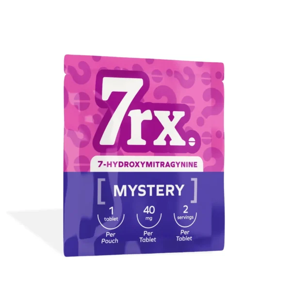 Mystery Flavor 40 mg Kratom Chew Tablet Front