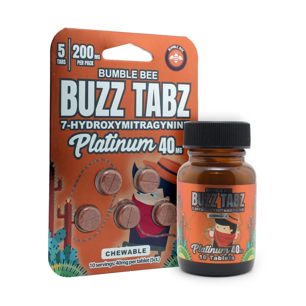 Bumble Bee Buzz Tabz 7-Hydroxy Chewable Tablets 40 mg