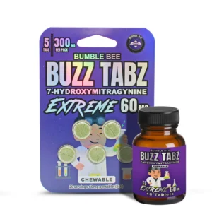 Bumble Bee Buzz Tabz Extreme 7-Hydroxy Chewable Tablets 60 mg