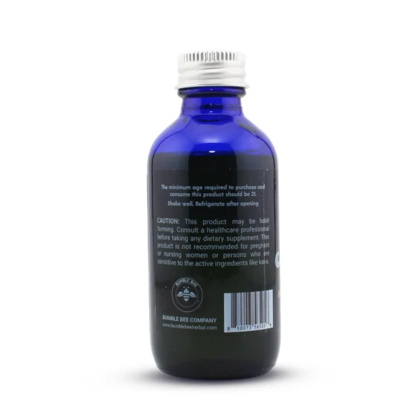 Bumble Bee Nectar Kava Kratom Tonic 59 ml Back