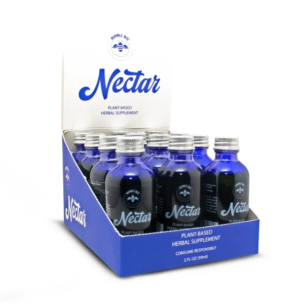 Kratom + Kava Tonic by Bumble Bee 59 ml Display Box Front