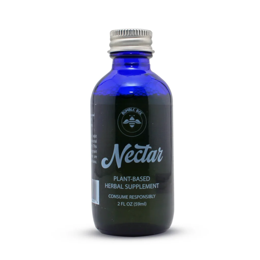 Bumble Bee Nectar Kratom + Kava Tonic 59 ml Bottle Front