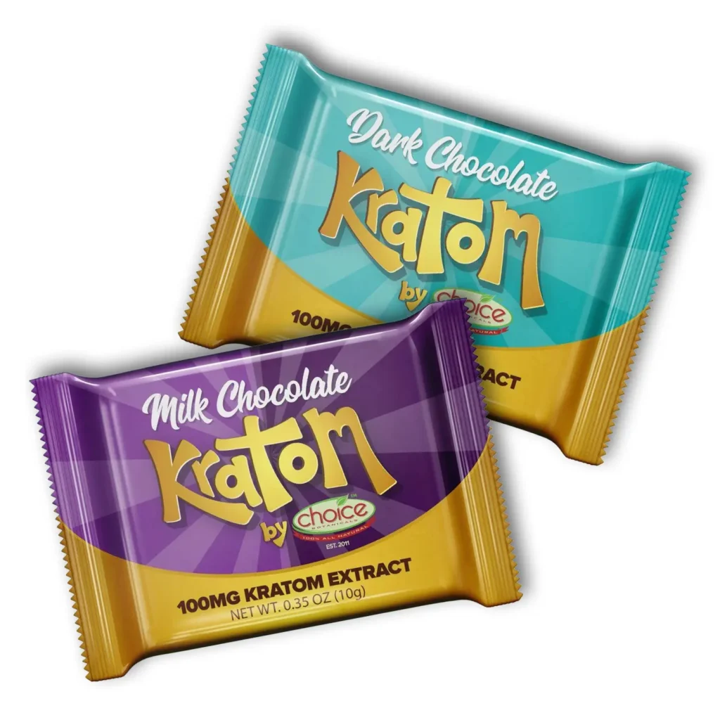 Choice Botanicals Kratom Extract Chocolate Bar 100 mg