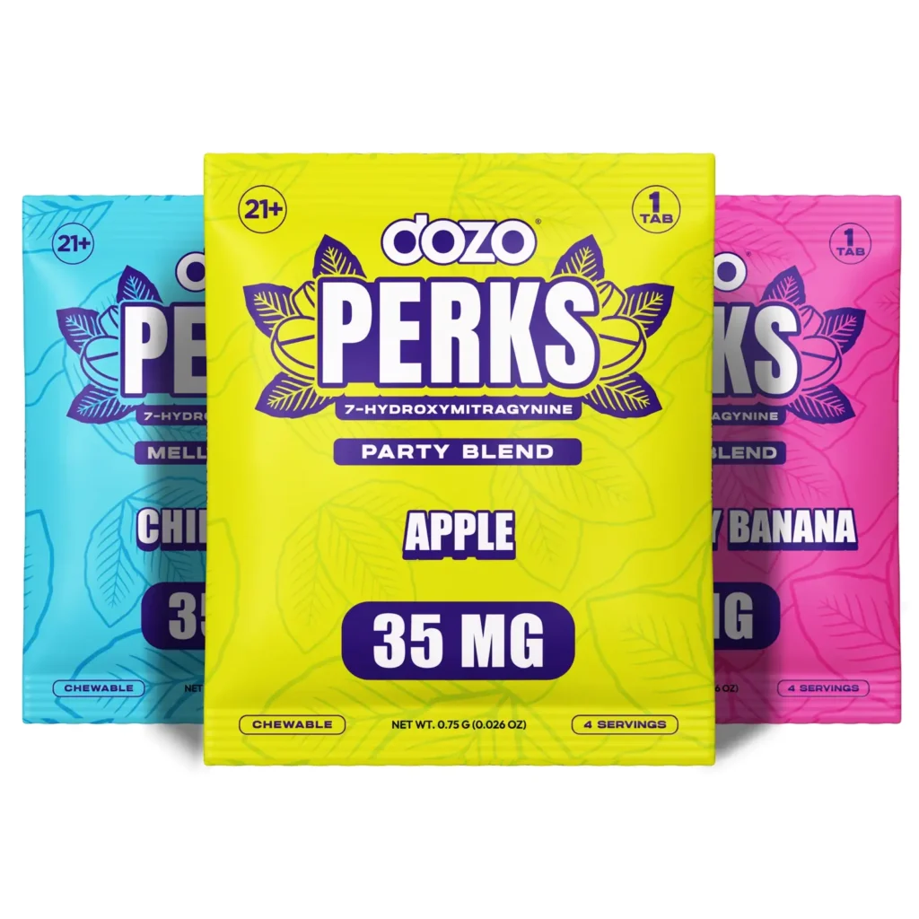 Dozo Perks 7-Hydroxy Chewable Tablets 35 mg