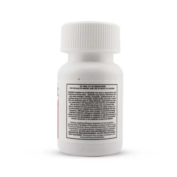 Generic RX 7-Hydroxy Kratom Extract Chewable Tablets 10 mg 30 Count Cherry Back