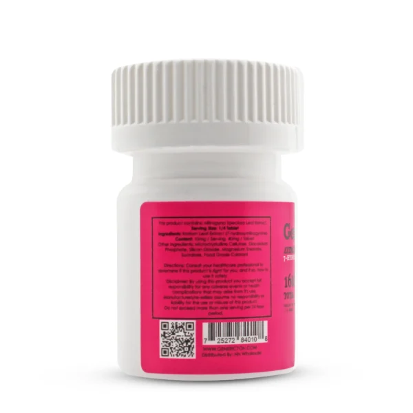 Generic RX Extra Strength 7-Hydroxy Chewables 160 mg Watermelon Ingredients