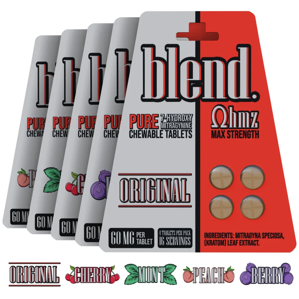 Blend Pure 7-Hydroxy Chewable Tablets 60 mg