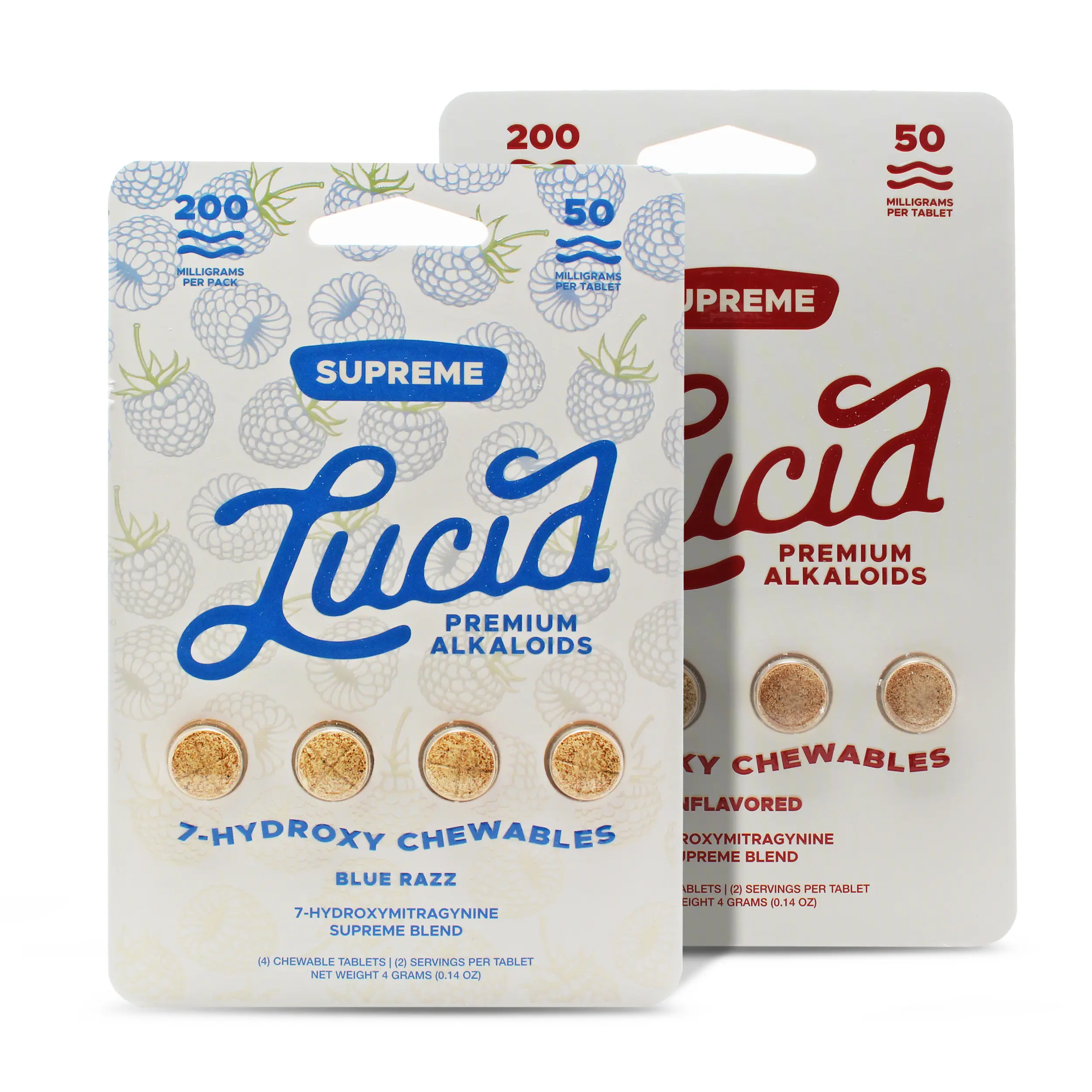 Lucid 7-Hydroxy Supreme Blend 4 Count 50 mg