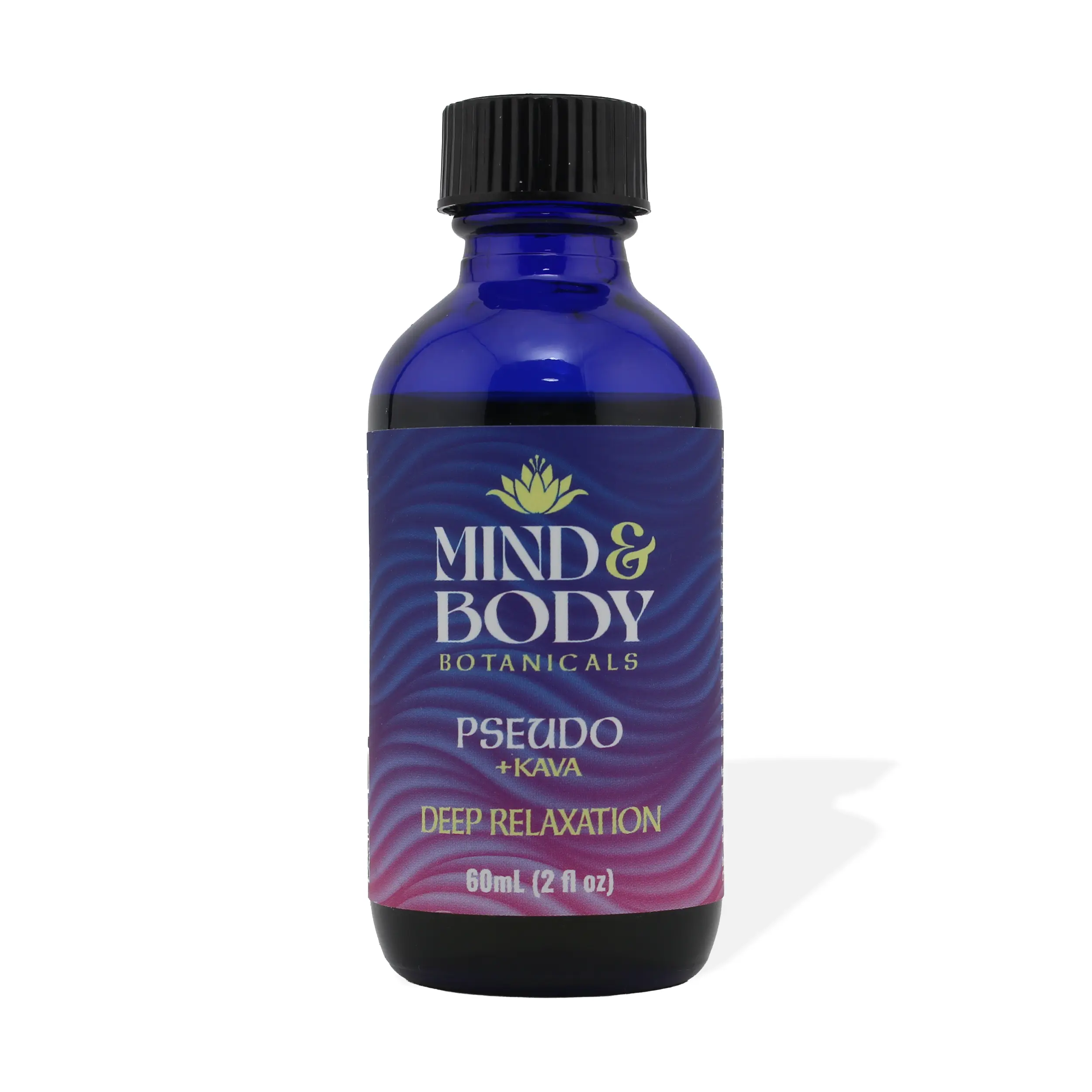 Mind And Body Pseudo And Kava Deep Relaxation Shot 60 ml Front