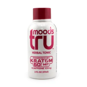 Tru Moods Herbal Tonic Kratom + Caffeine Shot 59 ml - 60mg - 59 ml 2 fl oz - Original - Front