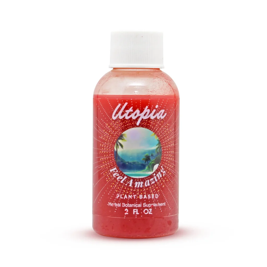 Utopia Kava Kanna Caffeine Plant Based Wellness Shot 60 ml Front