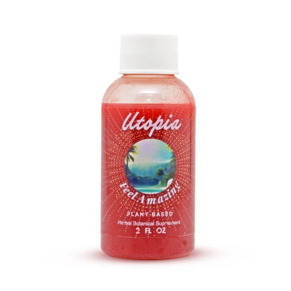 Utopia Kava Kanna Caffeine Plant Based Wellness Shot 60 ml Front