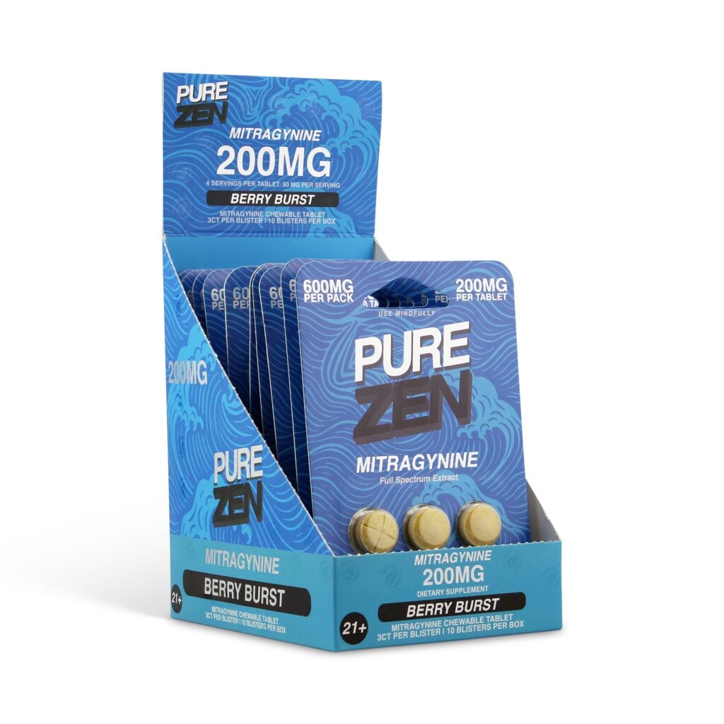 Buy Pure Zen Full Spectrum MIT Chewable Tablets Berry Burst 200mg ...
