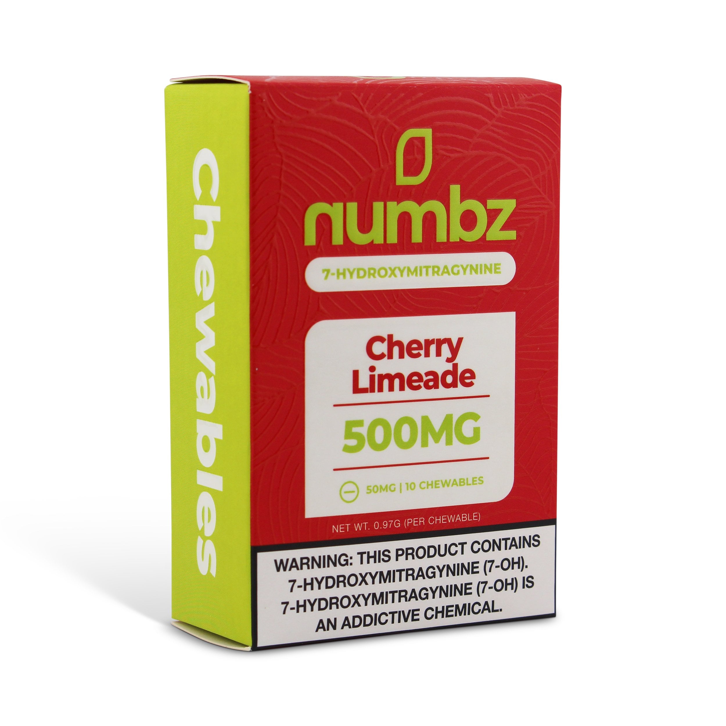 Buy numbz 7-Hydroxy Kratom Leaf Extract Chewable Tablets Cherry