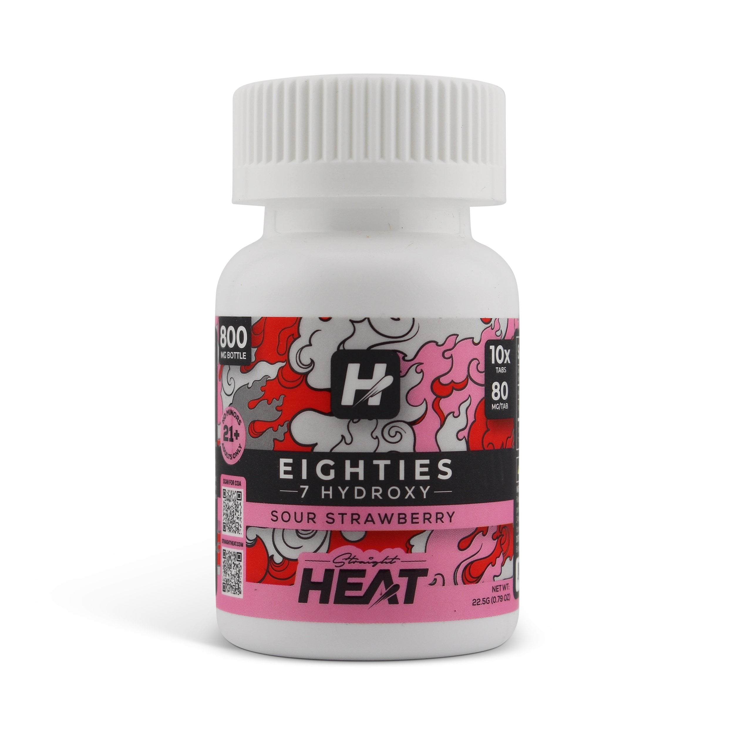 Buy Straight Heat Eighties 7-Hydroxy Chewable Tablets Sour